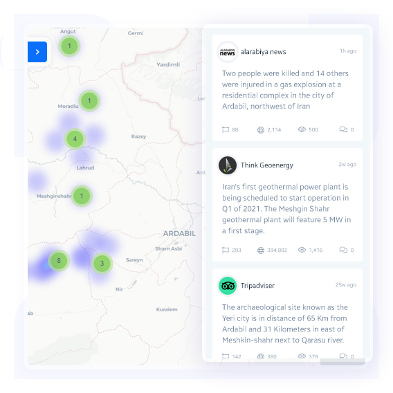 Discover how Your Brand Mentions and Conversations Spread Geographically